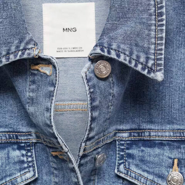 Shearling denim jacket - Image 6