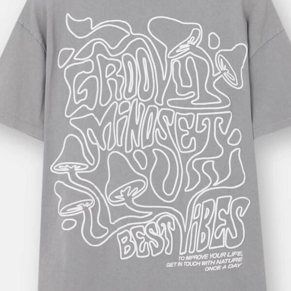 Short sleeve mushrooms T-shirt - Image 2